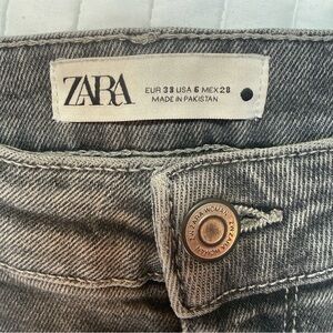 Zara Charcoal Denim Pants